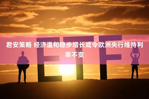 君安策略 经济温和稳步增长或令欧洲央行维持利率不变